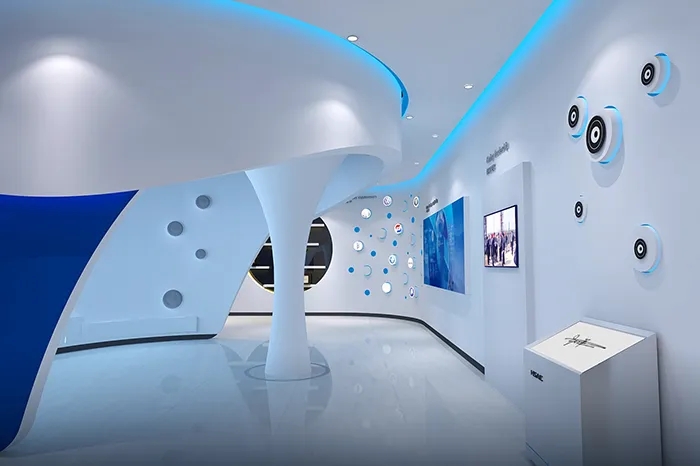 展廳設(shè)計(jì) ，展廳 ，鑫時(shí)空